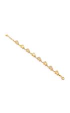 Ofira White Diamond Elephant Line Bracelet