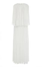 Oscar De La Renta Layered Cape Drape Caftan
