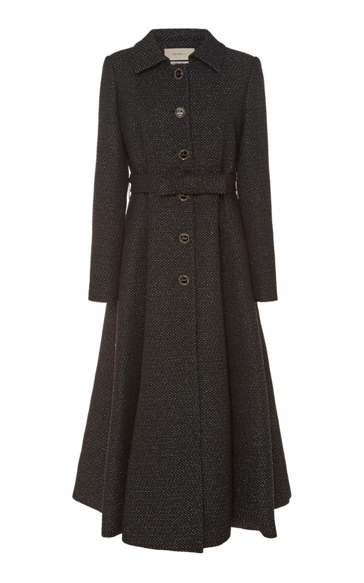 Soonil Flared Tweed Coat
