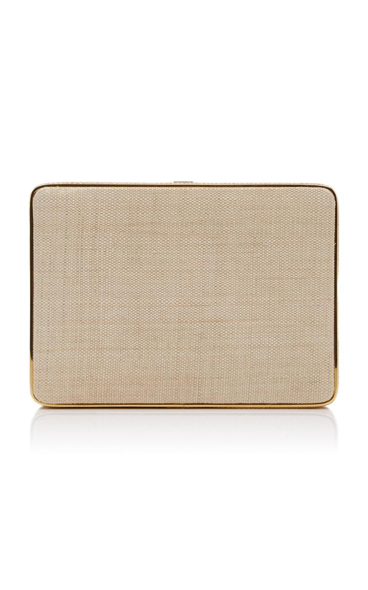 Hunting Season Square Compact Clutch In Napa And Platano