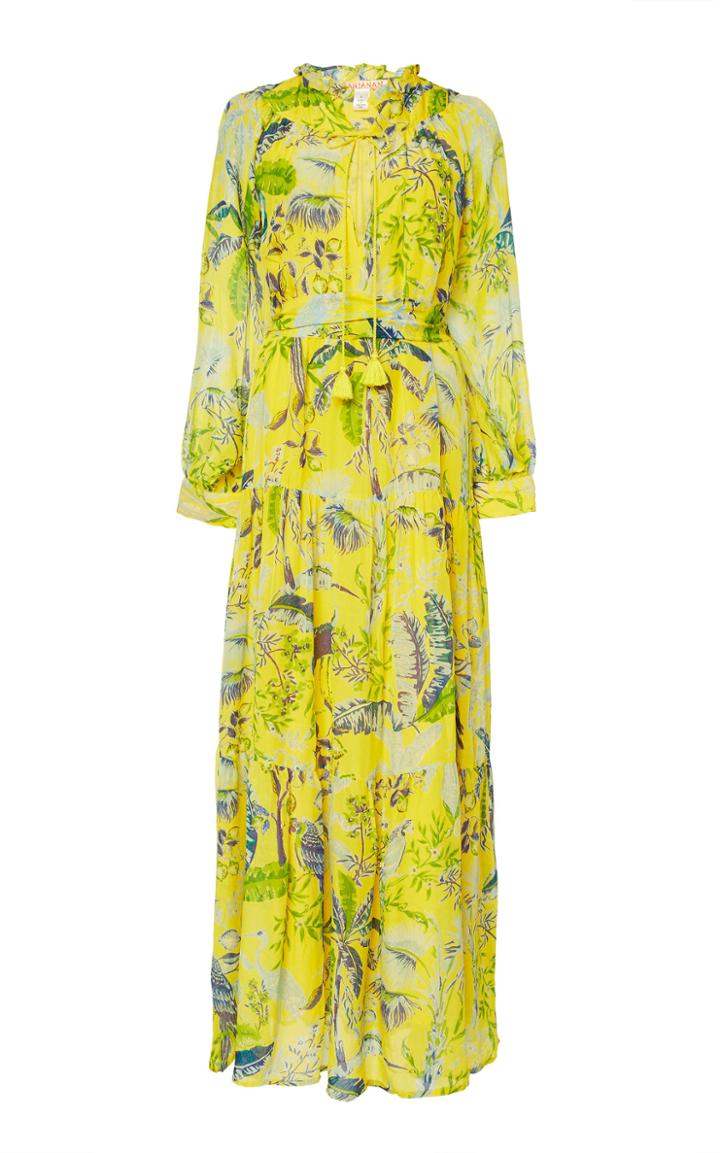 Banjanan Catalina Printed Silk Maxi Dress