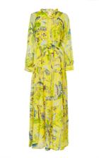 Banjanan Catalina Printed Silk Maxi Dress