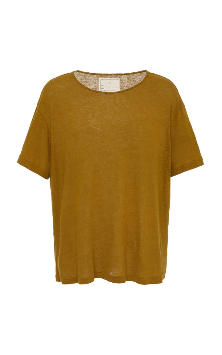 Tempus Now Kalahari Hemp-cotton Crewneck T-shirt