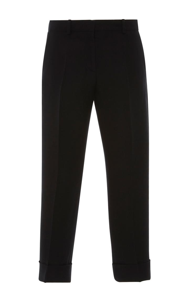 Emilio Pucci Pleated Crop Trousers