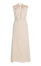 Moda Operandi Roland Mouret Katios Midi Tie Neck Dress