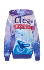 Moschino Jewel-embellished Printed Hooded Sweatshirt