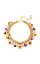 Loulou De La Falaise 24k Gold-plated, Stone And Pearl Necklace