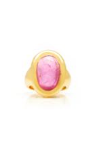 Moda Operandi Particulieres Cartier Pink Tourmaline Ring, Circa 1990s Size: 5.25