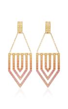 Robinson Pelham 18k Gold Sapphire Earrings