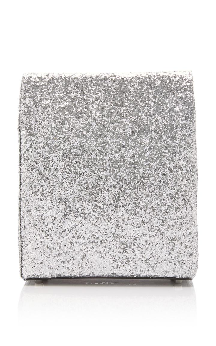 Simon Miller Lunchbag 20 Glittered Leather Clutch