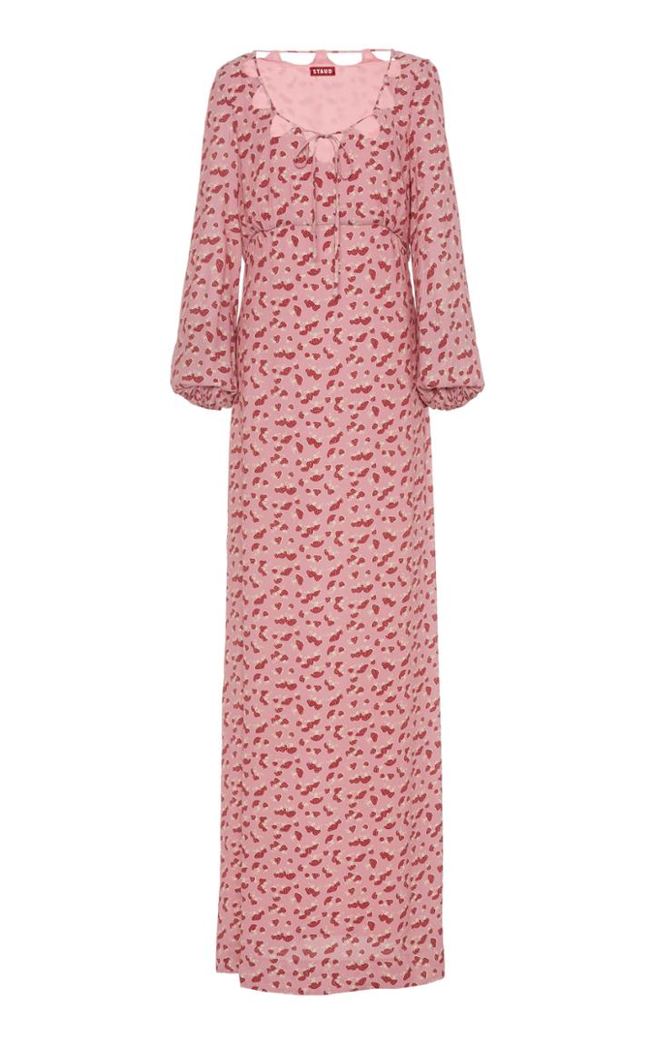 Staud Piper Printed Maxi Dress