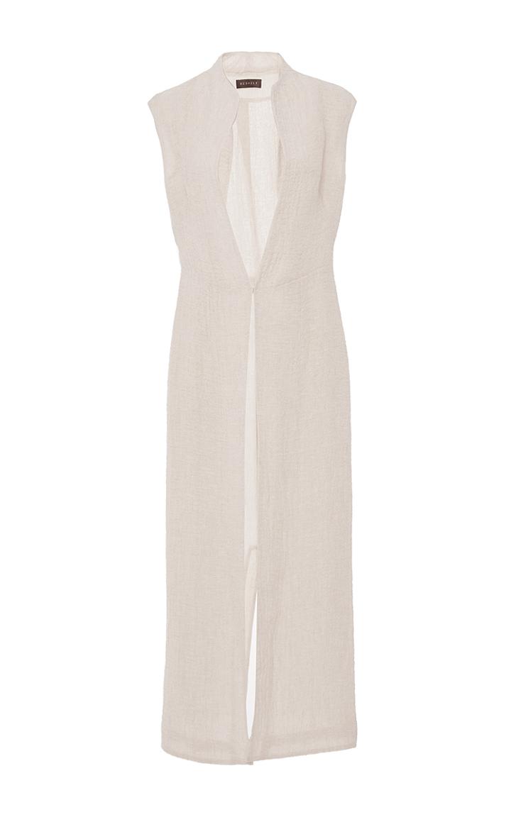 Hensely Structured Long Vest