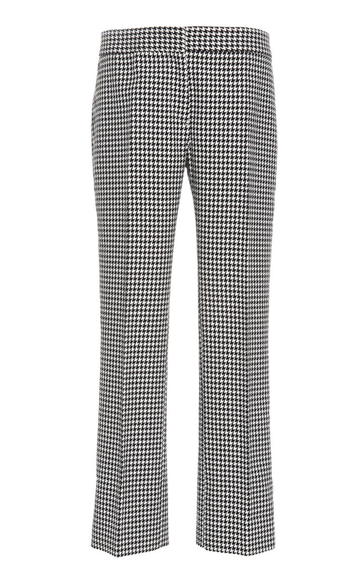 Summa Low-waisted Cotton Ankle Trousers