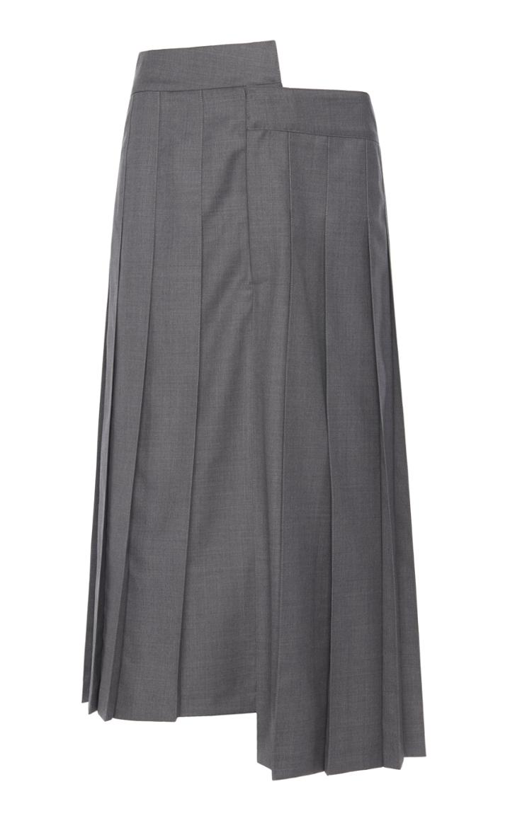 Moda Operandi Boyarovskaya Asymmetrical Wool Skirt Size: Xs