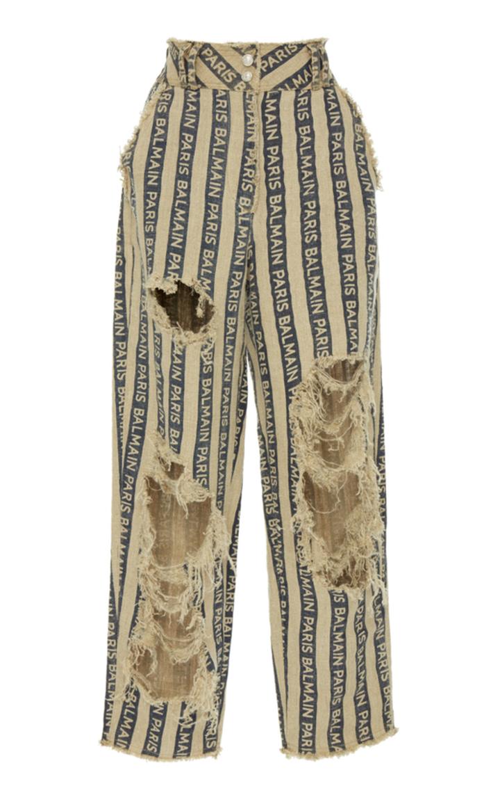 Balmain Balmain Paris Stripe Pant