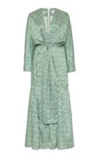 Significant Other Lexi Printed Belted Maxi Dress