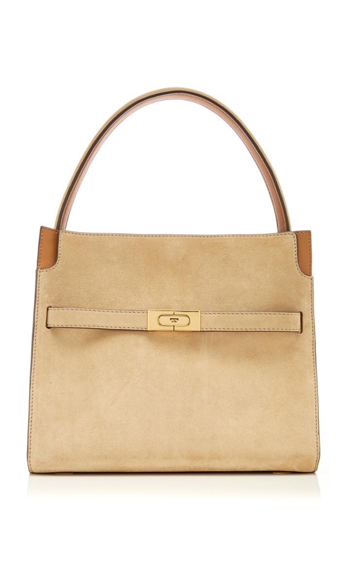 Tory Burch Lee Radziwill Small Leather Double Bag