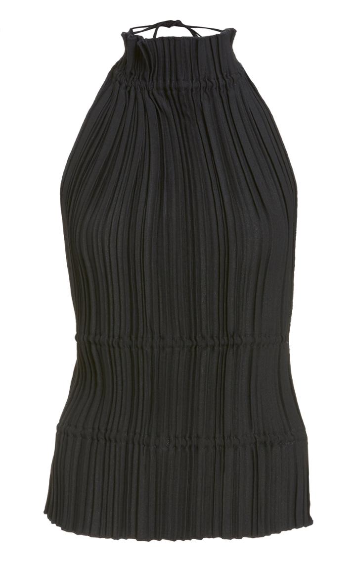 Moda Operandi Dion Lee Open-back Crepe Halter Top