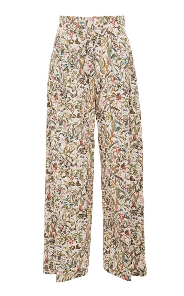Greta Boldini Veronique Printed Palazzo Pants