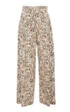 Greta Boldini Veronique Printed Palazzo Pants