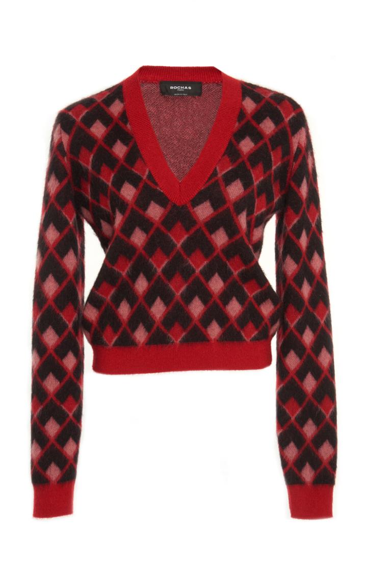 Rochas Printed Sweater