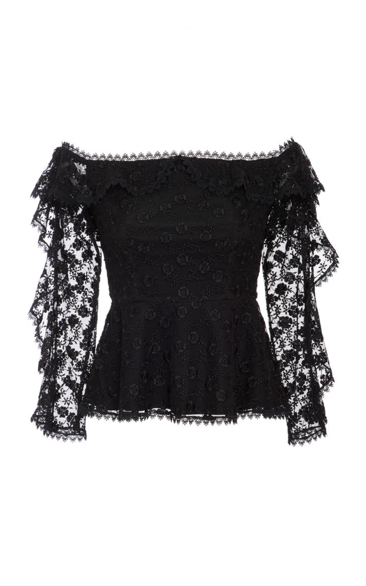 Alexis Taisa Ruffle Off The Shoulder Top