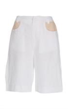 Moda Operandi Albus Lumen Lumen High-rise Linen Shorts Size: 6