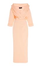 Moda Operandi Brandon Maxwell Off The Shoulder Sheath Dress Size: 0