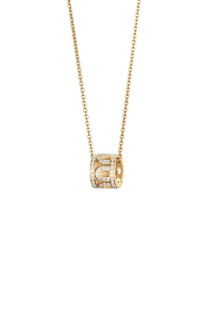 Davidor L'arc 18k Yellow Gold Diamond Necklace