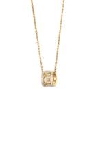 Davidor L'arc 18k Yellow Gold Diamond Necklace