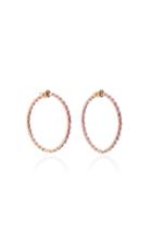 Nam Cho 18k Rose Gold, Sapphire And Diamond Earrings