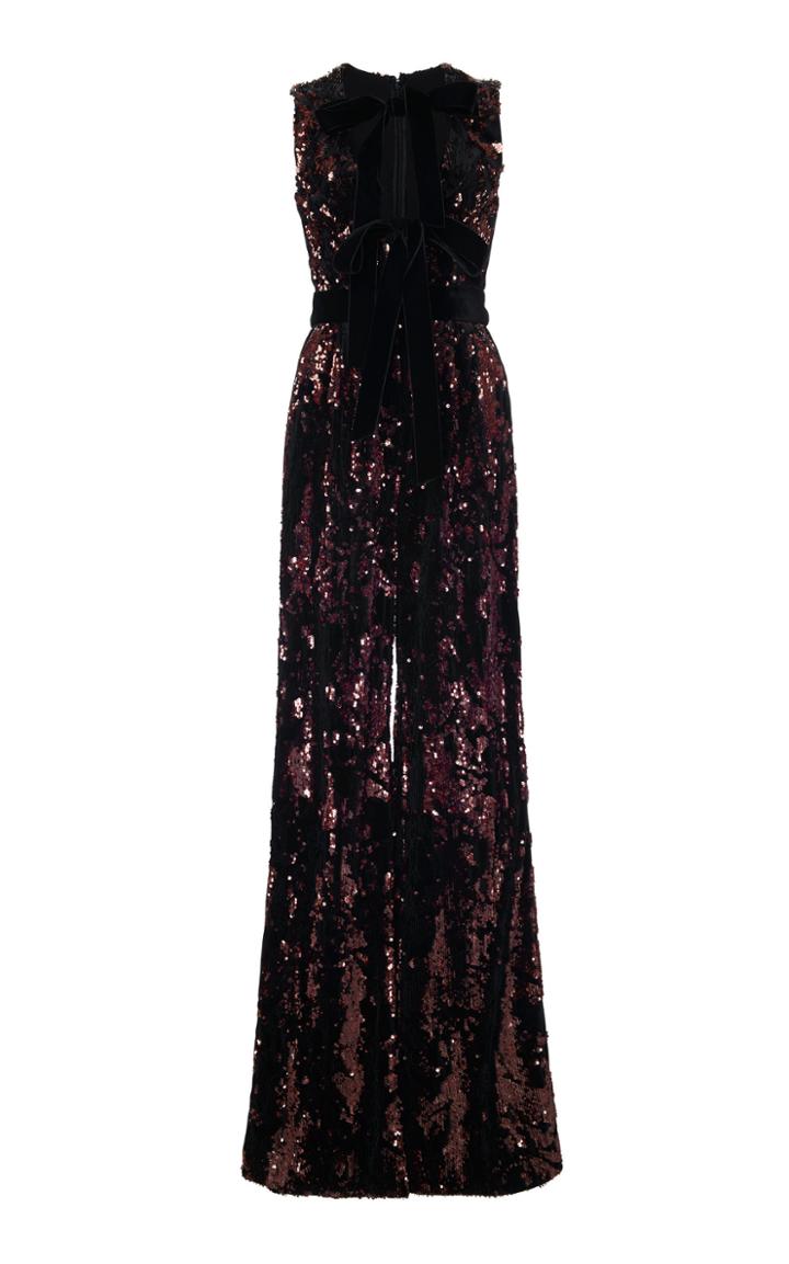 Elie Saab Paillettes Jumpsuit