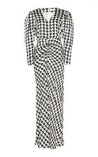 Rixo Ziggy Silk Satin Dress
