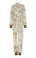 The Elder Statesman Boomslang Wool Racing Suit