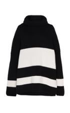 Joseph Striped Wool Turtleneck Sweater