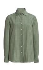 Moda Operandi Giuliva Heritage Collection The Elvira Printed Silk Top
