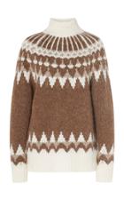 Frame Fairisle Intarsia-knit Turtleneck Sweater