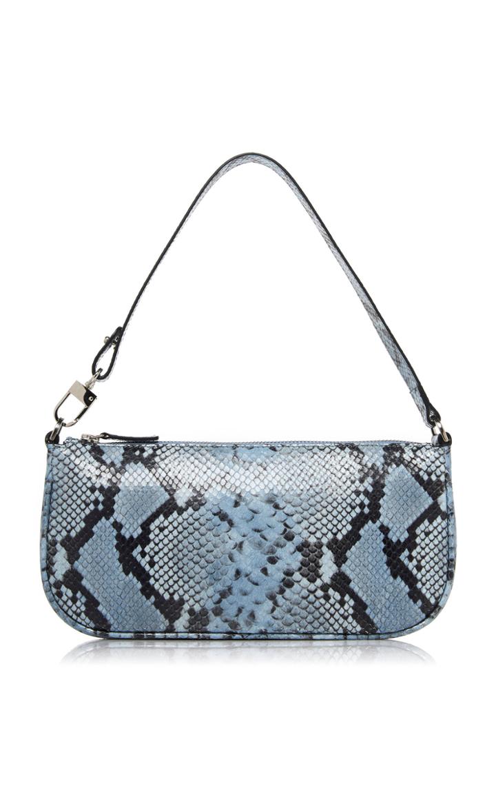 By Far Rachel Snake-effect Leather Bag