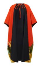 Moda Operandi Valentino Embroidered Tie-front Cape Size: 36