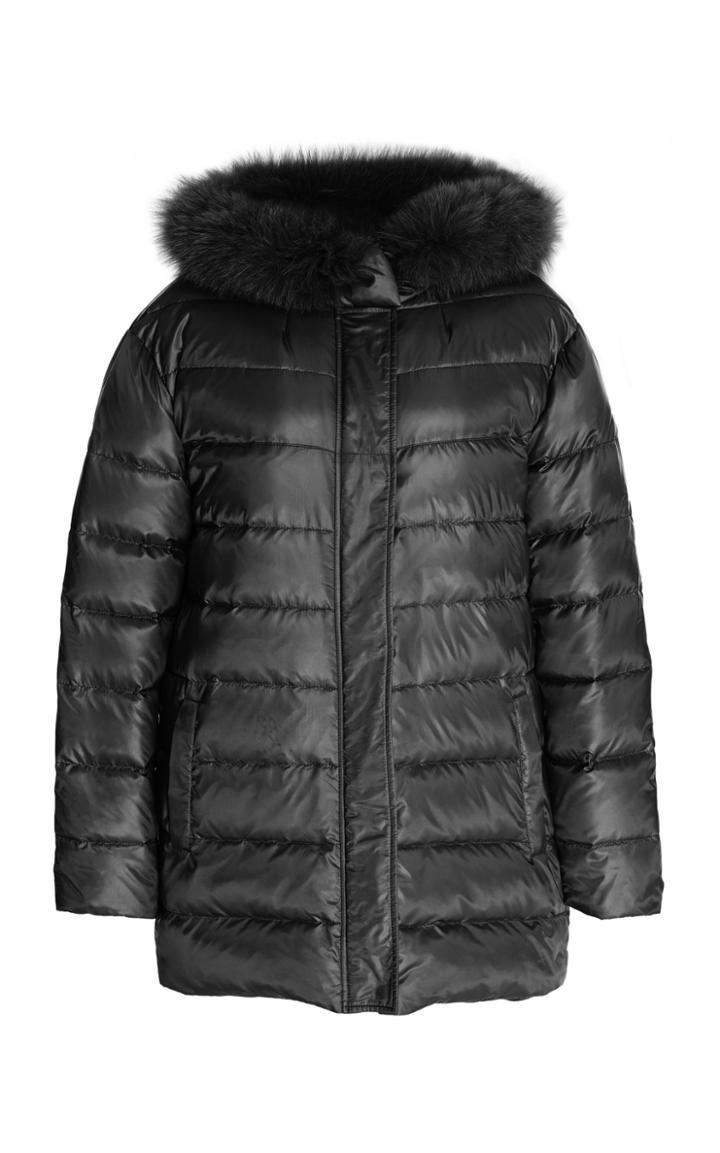 Pologeorgis Vail Fur-trimmed Quilted-shell Hooded Puffer Coat