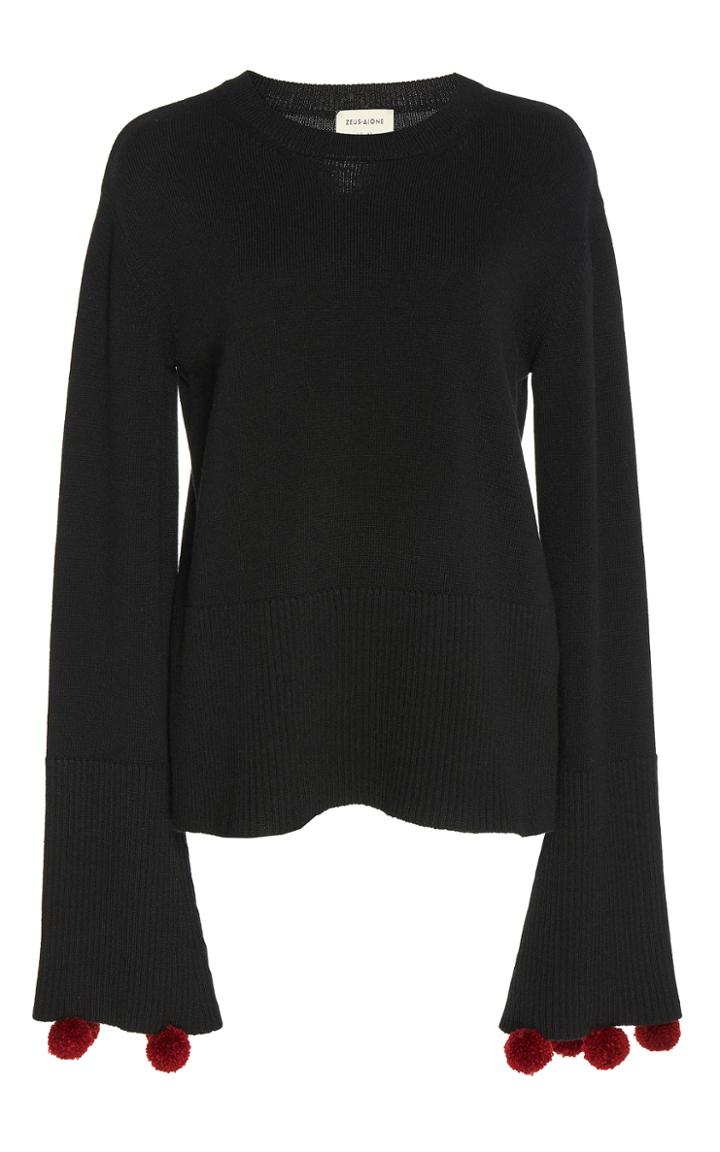 Zeus + Dione Carina Pom-pom Sweater