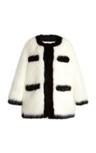 Moda Operandi Huishan Zhang Octavia Two-tone Faux Fur Jacket