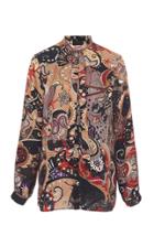 Dundas Printed Silk Blouse