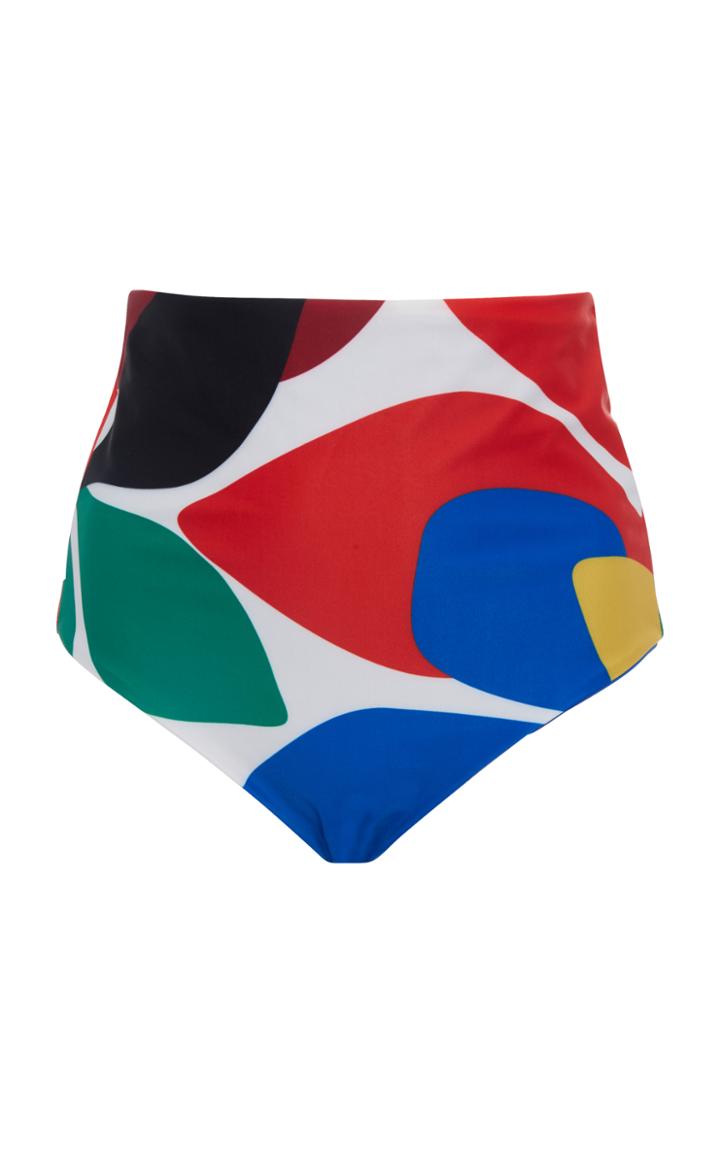 Mara Hoffman Latica Lydia High Waisted Bikini Bottom