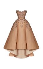 Maison Yeya Marie Strapless Sequin Gown
