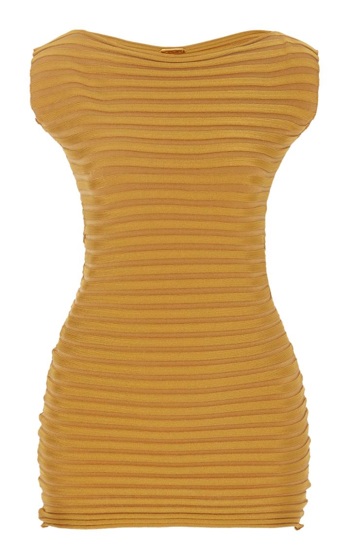 Pepa Pombo Ribbed Sleeveless Knit Top