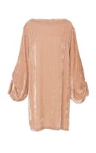 Marei 1998 Sorrel Velvet Mini Dress