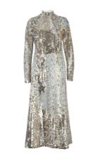 Emilia Wickstead Roma Sequin Embroidered Dress