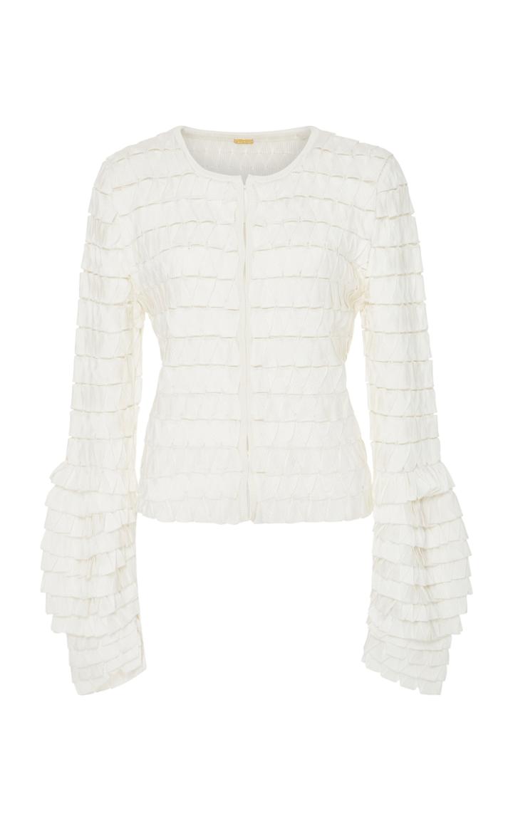 Pepa Pombo Nantes Ruffle Jacket