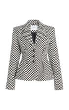 Moda Operandi Erdem Ernest Checkered Cotton-blend Jacket